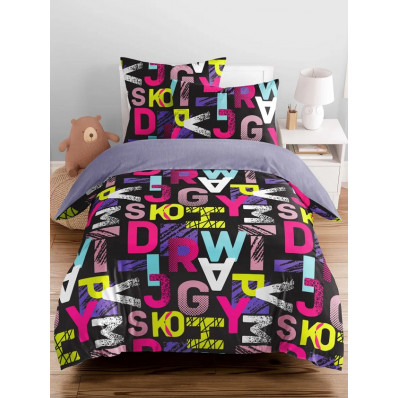 КПБ Тинейджер Бязь 1,5 спальный, рис. 500425 Дискошар