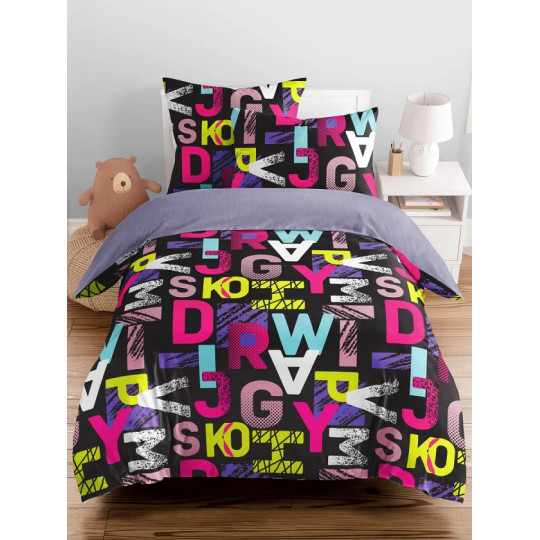 КПБ Тинейджер Бязь 1,5 спальный, рис. 500425 Дискошар