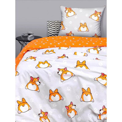 КПБ Тинейджер Поплин 1,5 спальный, рис. 71190 Корри