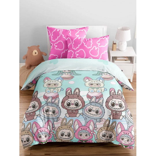 КПБ Тинейджер Бязь 1,5 спальный, рис. 20215 Лабумания