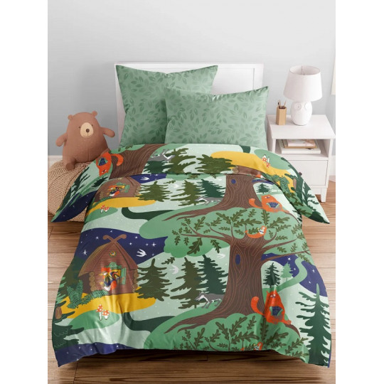 КПБ Тинейджер Бязь 1,5 спальный, рис. 500539 Однажды в сказке