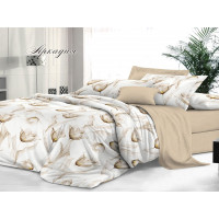 КПБ Сатин De Luxe Дуэт Семейный рис. Аркадия