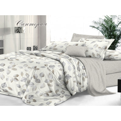 КПБ Сатин De Luxe Евро рис. Сантория