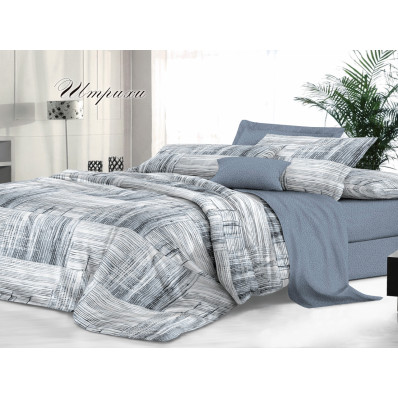 КПБ Сатин De Luxe Евро рис. Штрихи