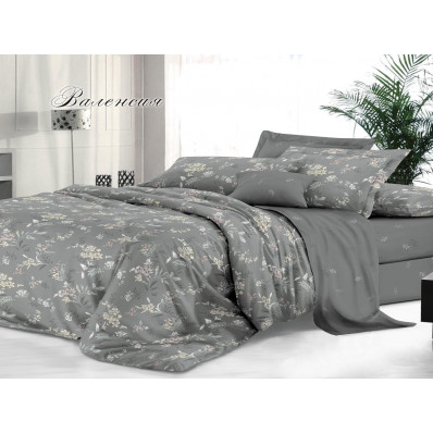 КПБ Сатин De Luxe Евро рис. Валенсия