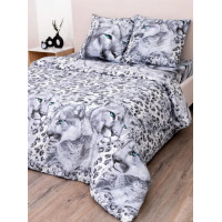 КПБ Delight бязь 1,5 спальный рис. 4237 Пума