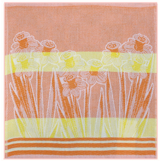 Салфетка пестротканая 30х30 см, рис. Подарок весны-2, 7750