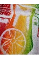 Полотенце махровое кухонное 30х60 см, Сок