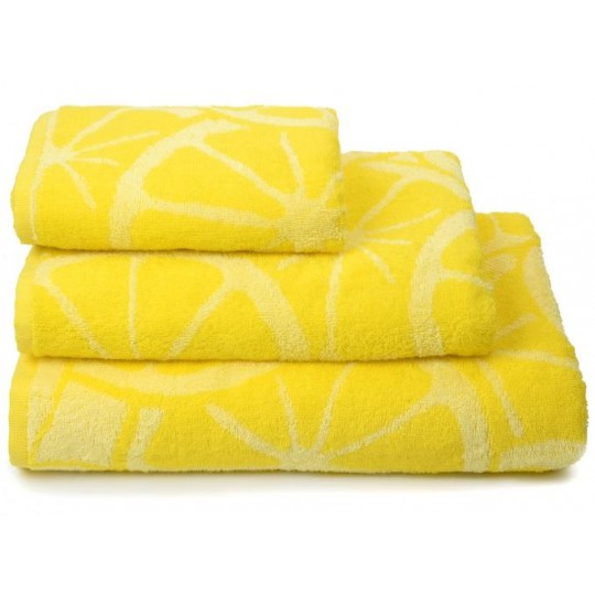 03947 Полотенце махровое 70х130 Lemon color