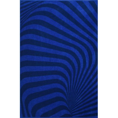03949 Полотенце махровое 100х150 Sapphire color