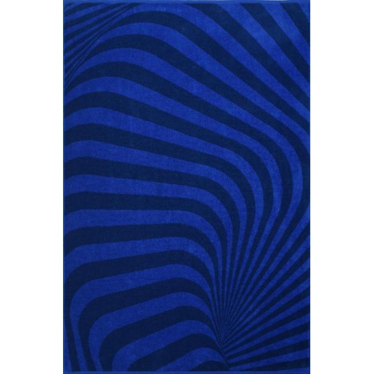 03949 Полотенце махровое 100х150 Sapphire color