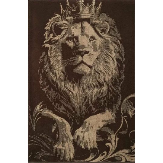 Полотенце махровое 100х150 см, рис. Lion-hearted 05908
