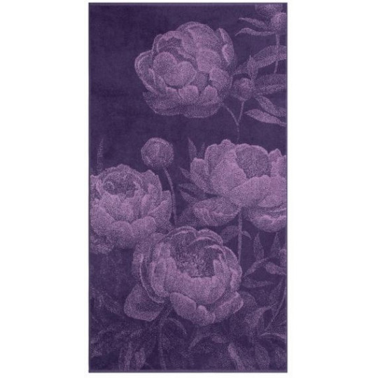 Полотенце махровое 70х130 см, рис. Peony bouquet 06951