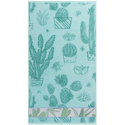 Полотенце махровое 50х90 см, рис. Cactus 4814