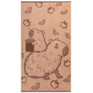 Полотенце махровое 50х90 см, рис. Capibara 6314 Полотенце махровое 50х90 см, рис. Capibara 6314