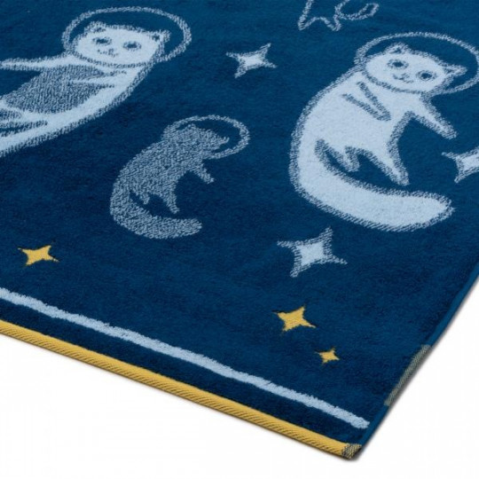 Полотенце махровое 70х130 см, рис. Cosmocat 6347