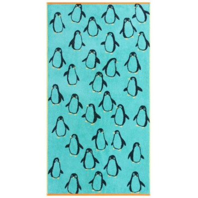 Полотенце махровое 70х130 см, рис. Cute Penguins 6949