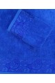 Полотенце 30х60 махровое Бодрум, синий